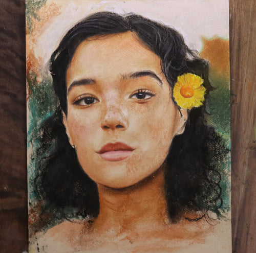 Oil portrait by Karim