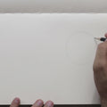 Loomis Method course preview: drawing a head from a circle, front, profile and three-quarter views